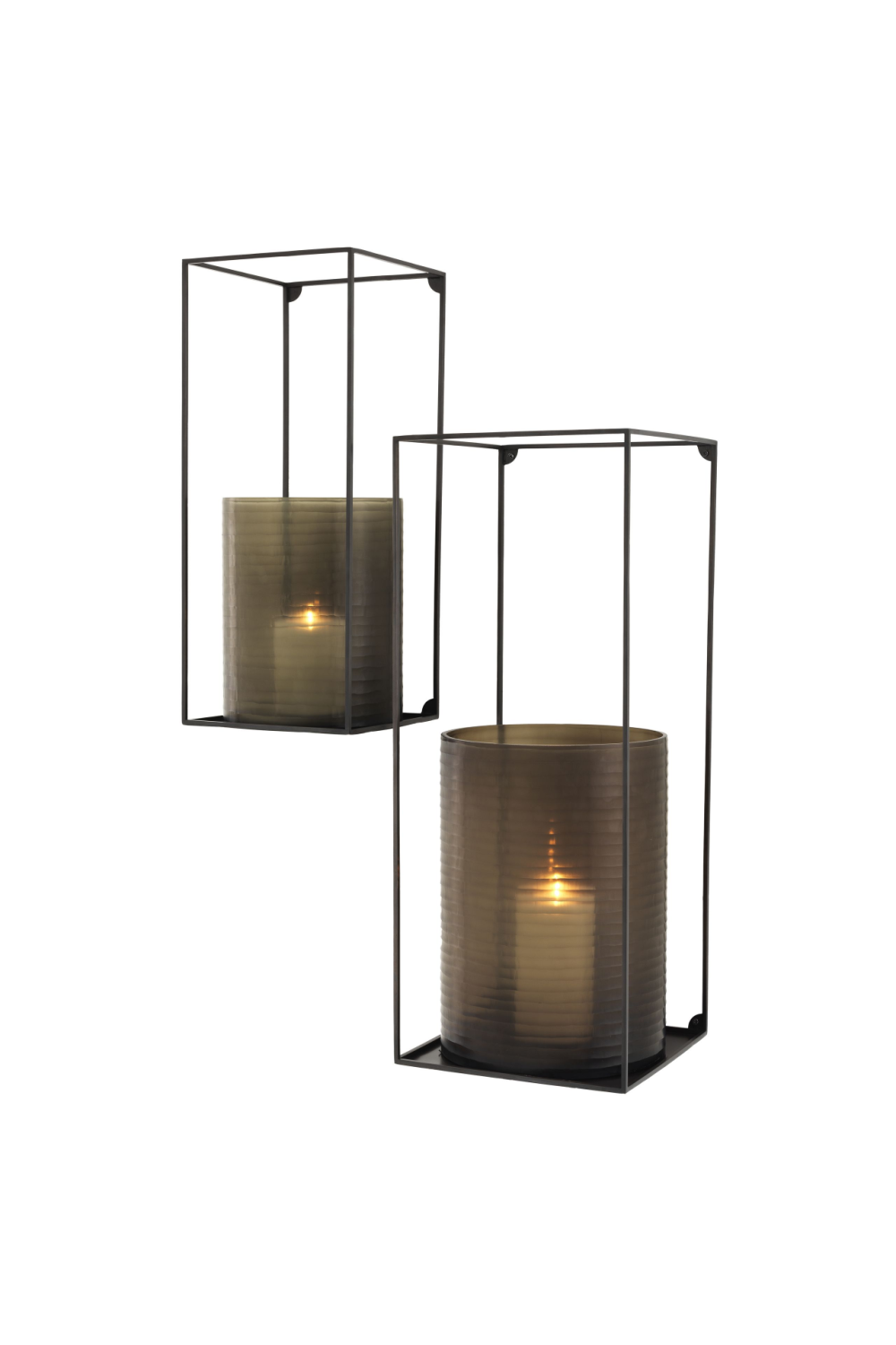 Vintage Wall Rack Set (2) Deco | Eichholtz Miami