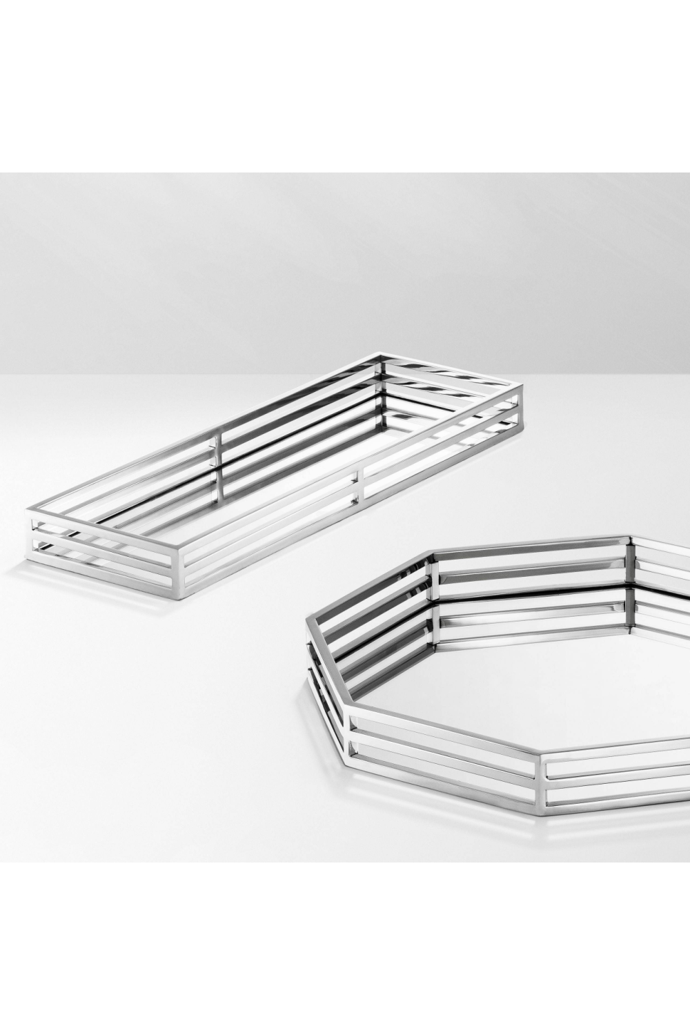 Metallic Framed Tray Ersa | Eichholtz Miami
