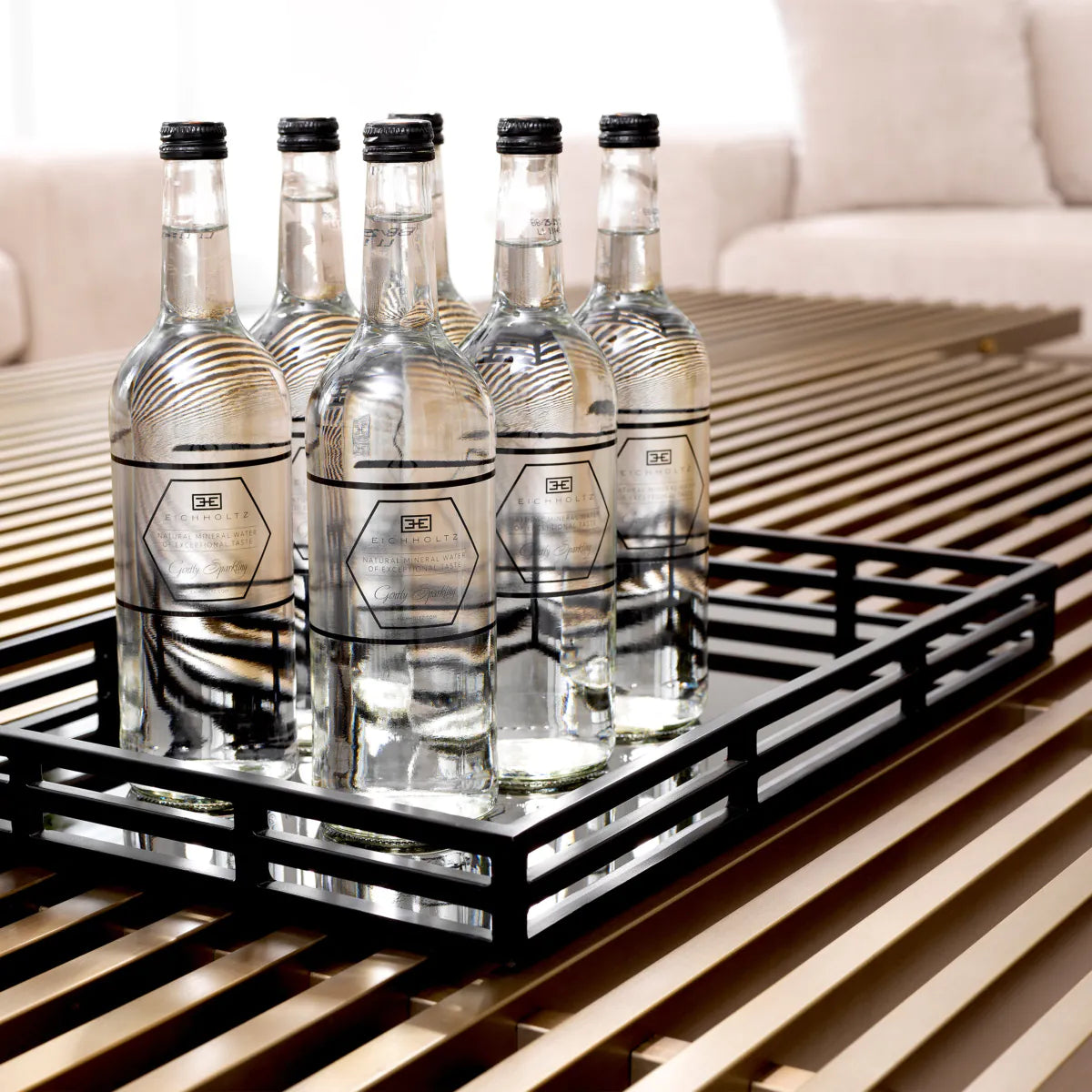 Black Glass Display Tray Giacomo | Eichholtz Miami