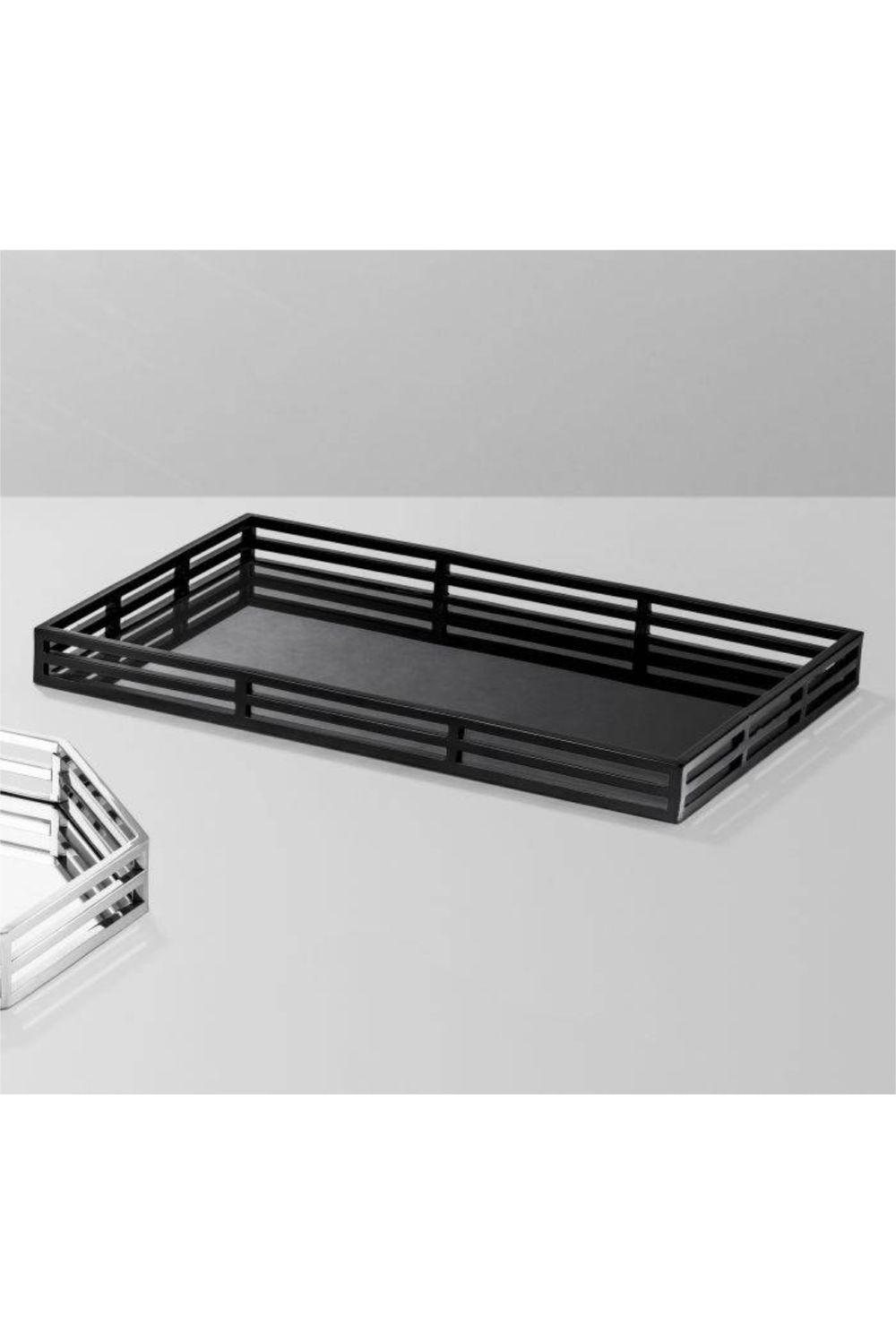 Black Glass Display Tray Giacomo | Eichholtz Miami