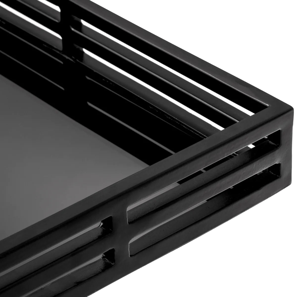 Black Glass Display Tray Giacomo | Eichholtz Miami