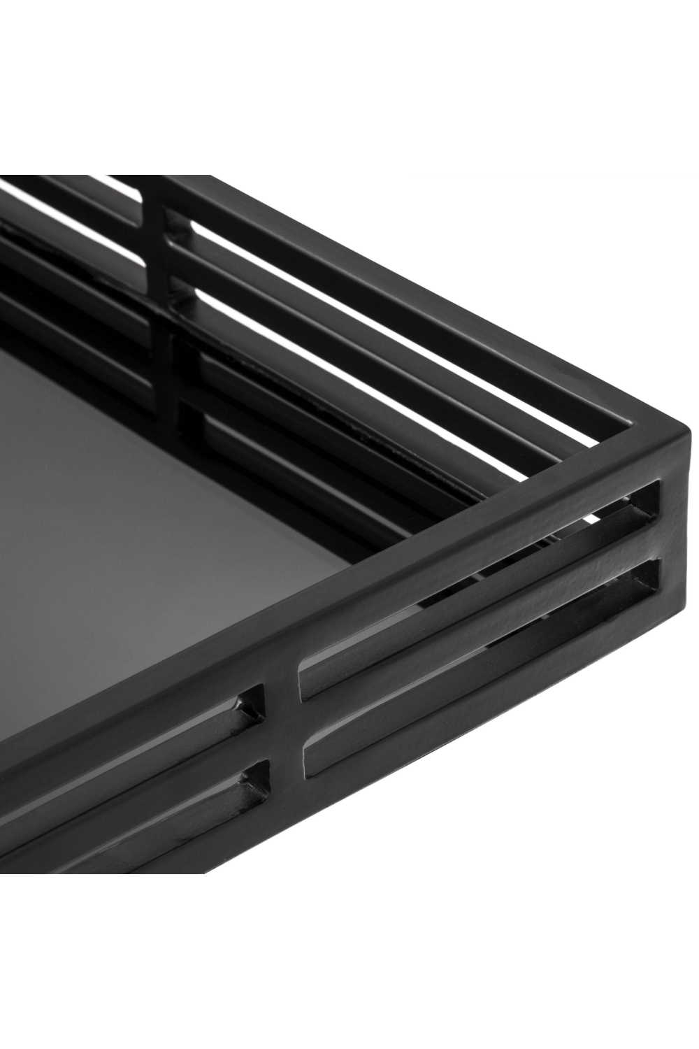 Black Glass Display Tray Giacomo | Eichholtz Miami