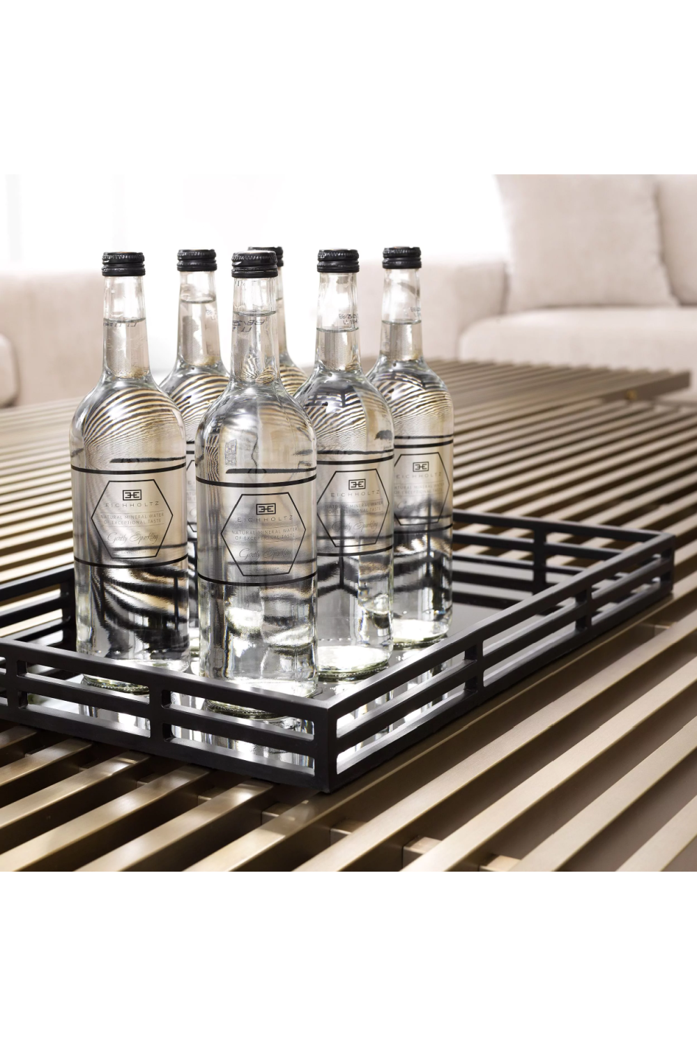 Black Glass Display Tray Giacomo | Eichholtz Miami