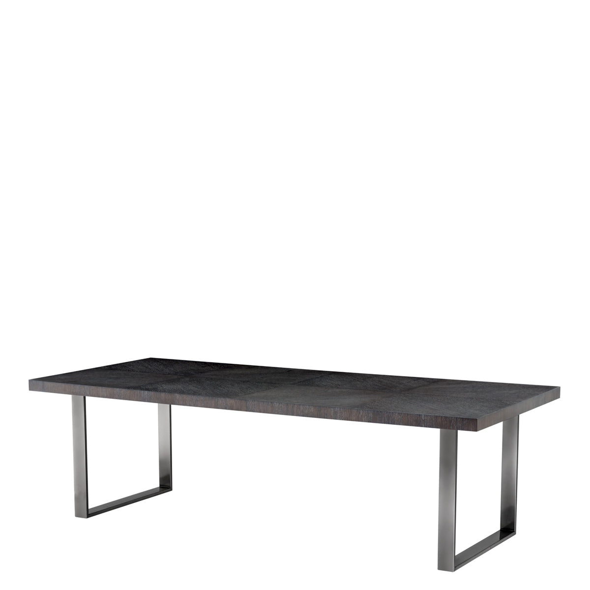 Charcoal Oak Dining Table Borghese | Eichholtz Miami