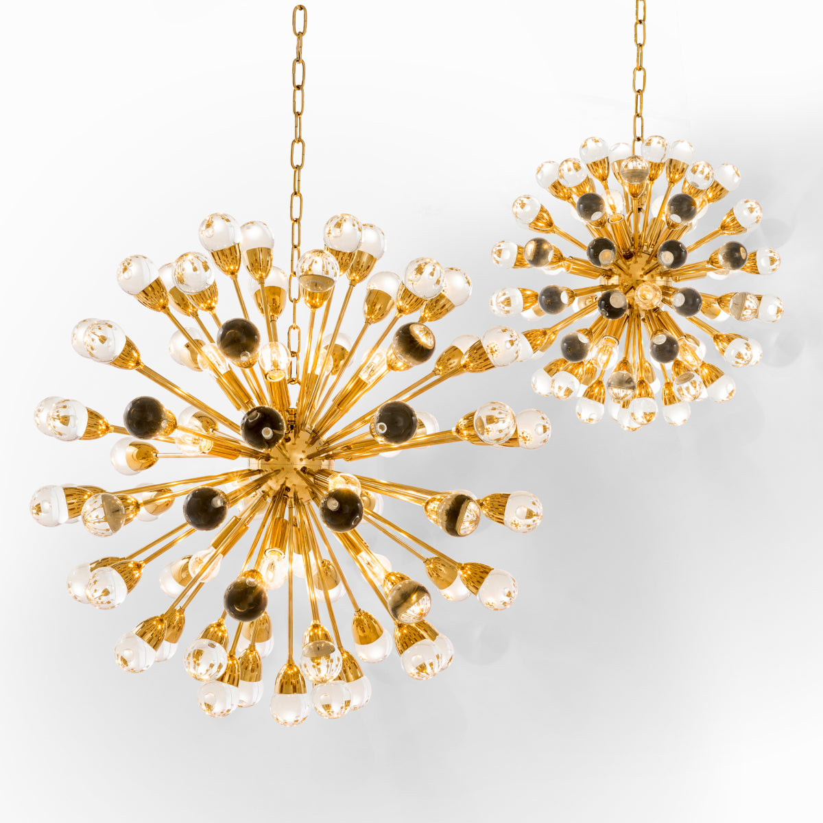 Brass Calypso Sputnik Chandelier Anto | Eichholtz Miami