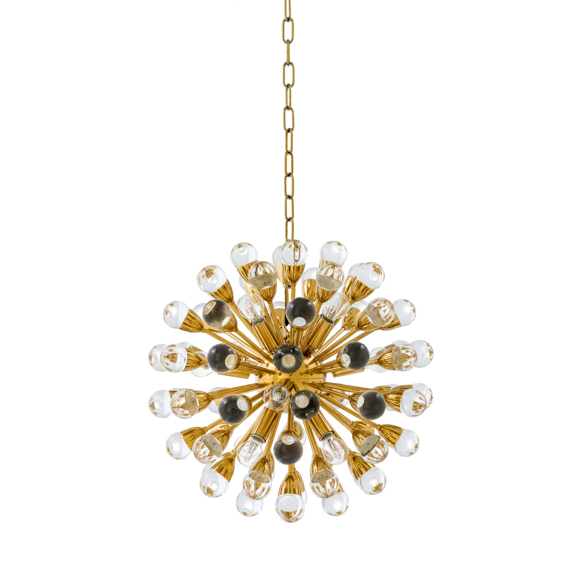 Brass Calypso Sputnik Chandelier Anto | Eichholtz Miami