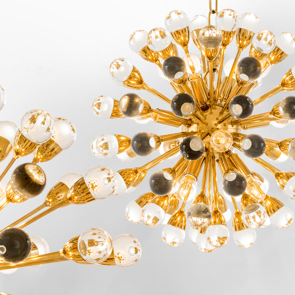 Brass Calypso Sputnik Chandelier Anto | Eichholtz Miami