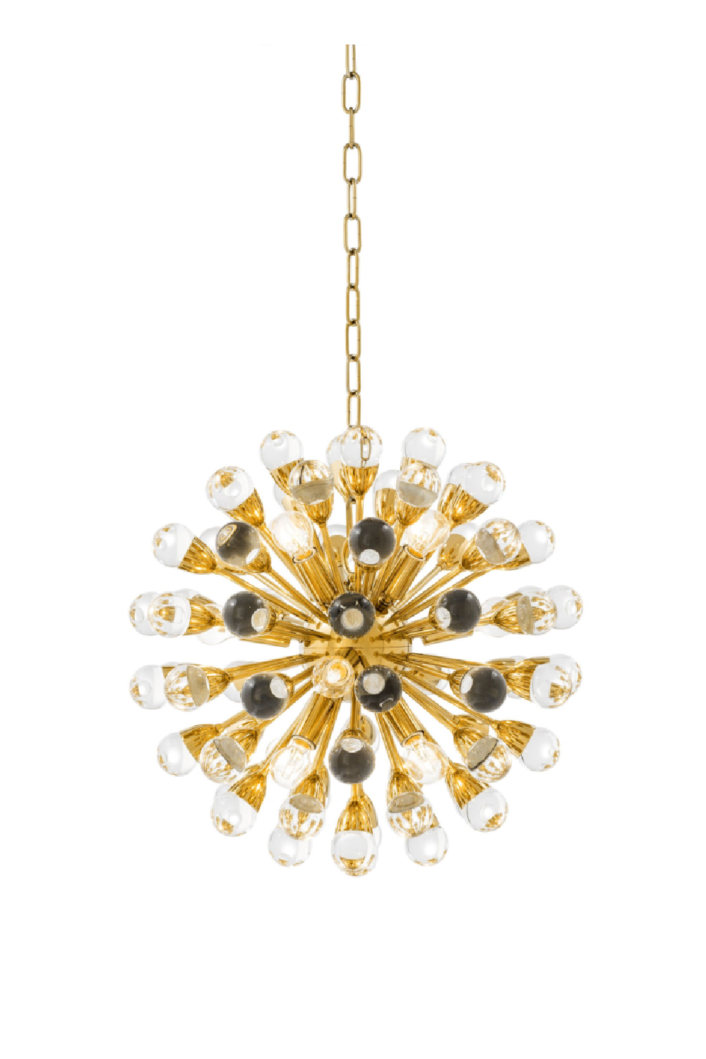 Brass Calypso Sputnik Chandelier Anto | Eichholtz Miami
