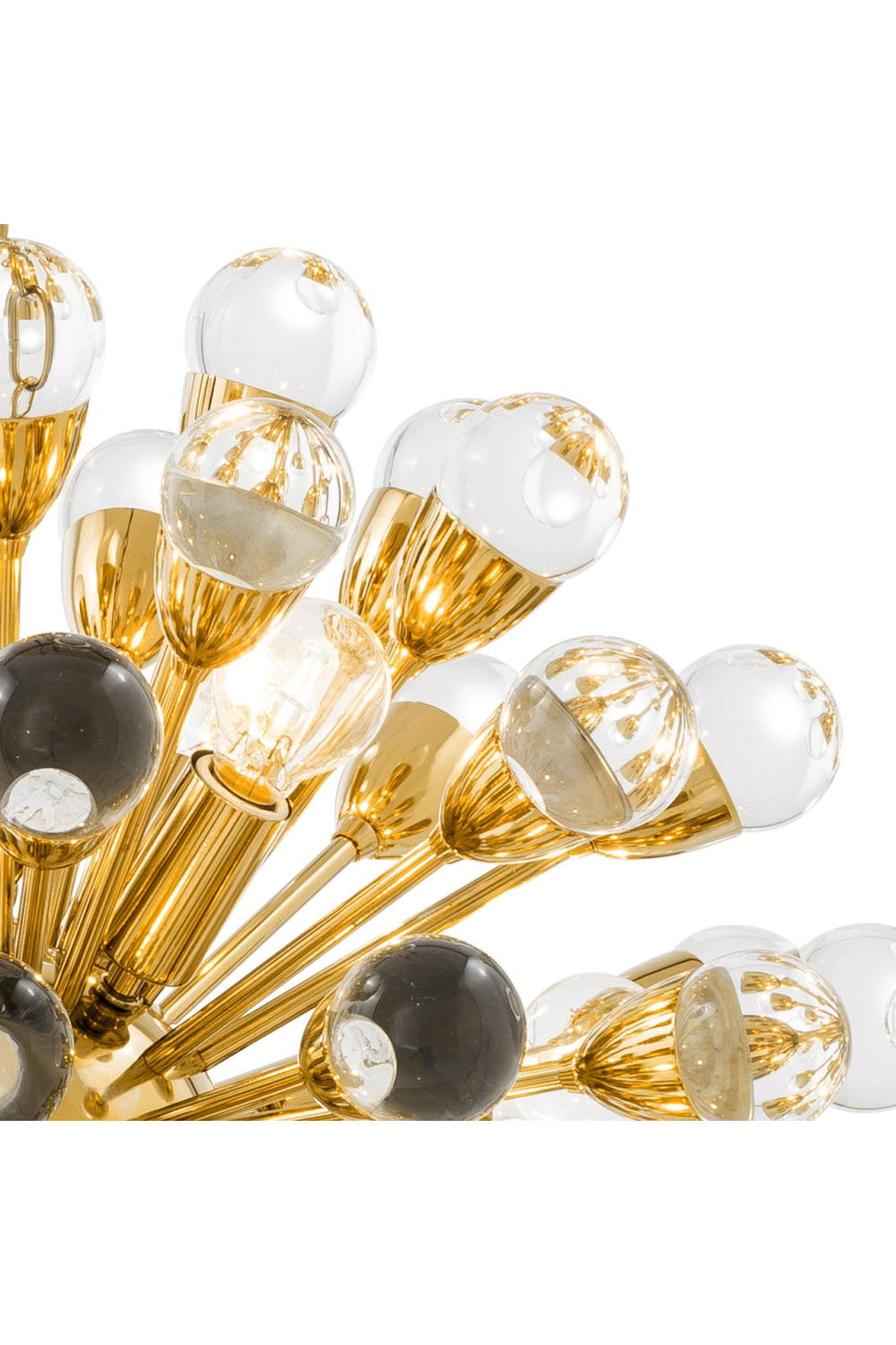 Brass Calypso Sputnik Chandelier Anto | Eichholtz Miami