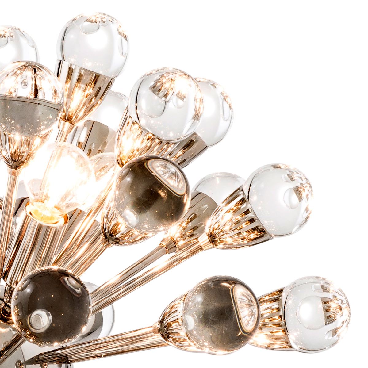 Clear Glass Sputnik Chandelier Anto | Eichholtz Miami