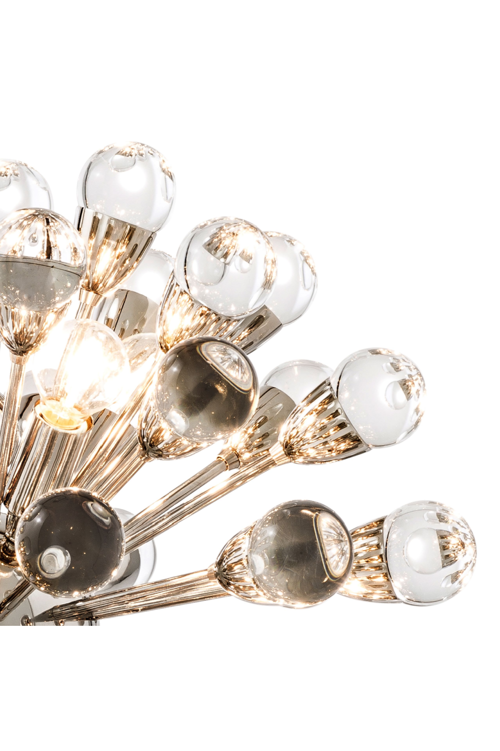 Clear Glass Sputnik Chandelier Anto | Eichholtz Miami