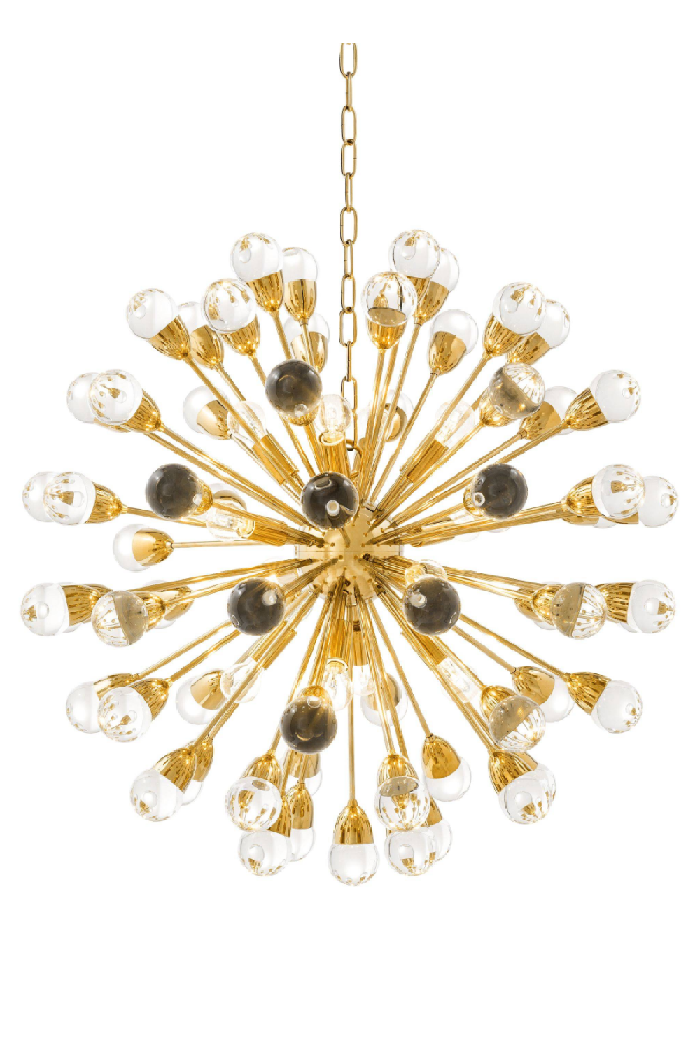Brass Calypso Sputnik Chandelier Anto | Eichholtz Miami