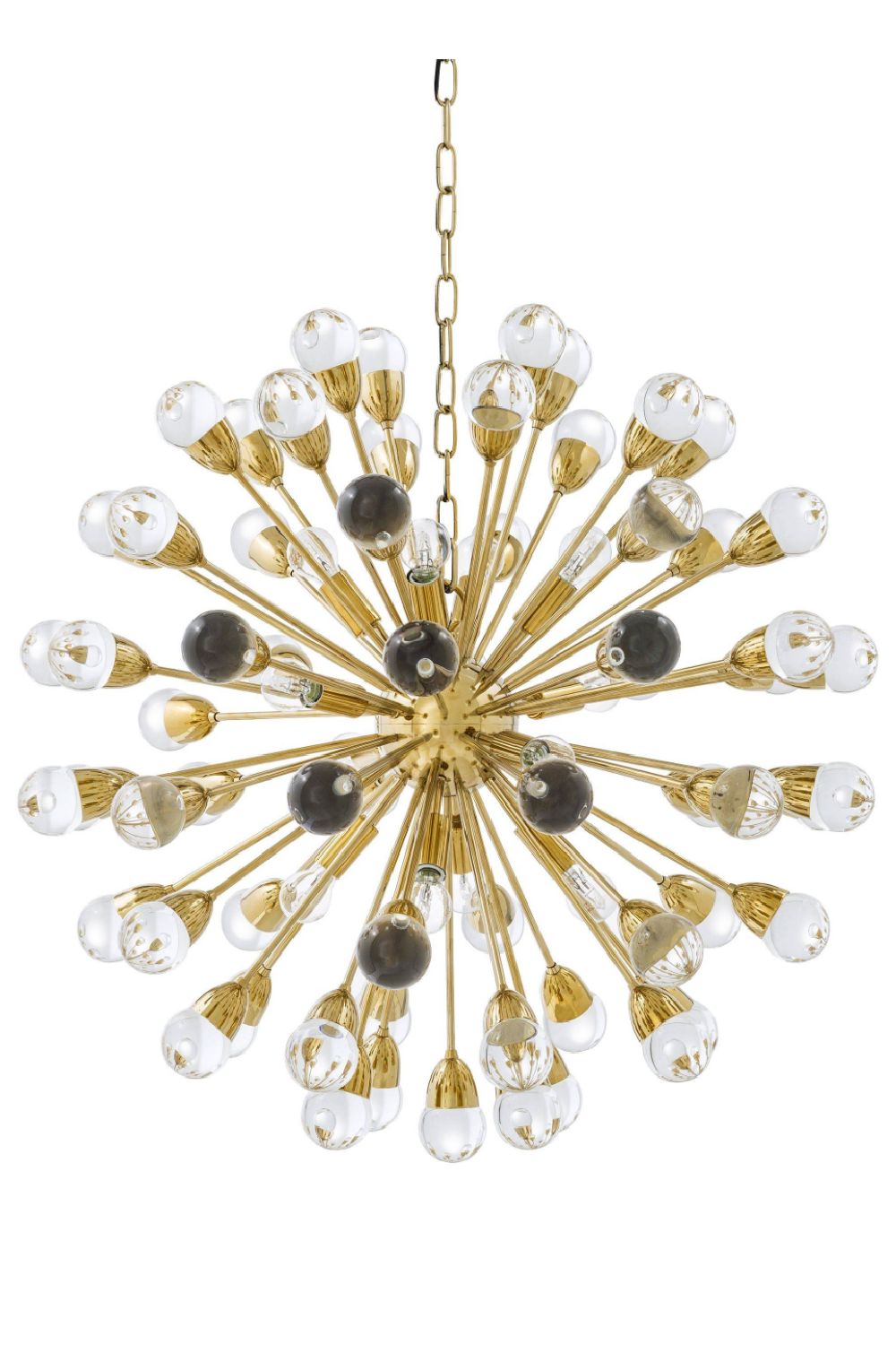Brass Calypso Sputnik Chandelier Anto | Eichholtz Miami