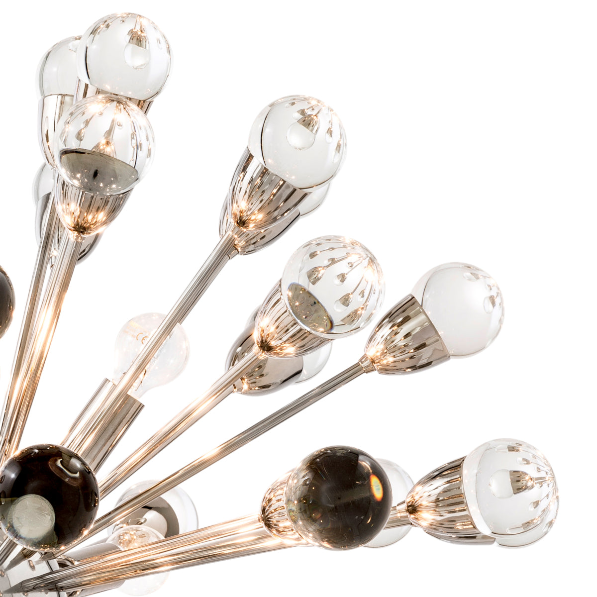 Clear Glass Sputnik Chandelier Anto | Eichholtz Miami