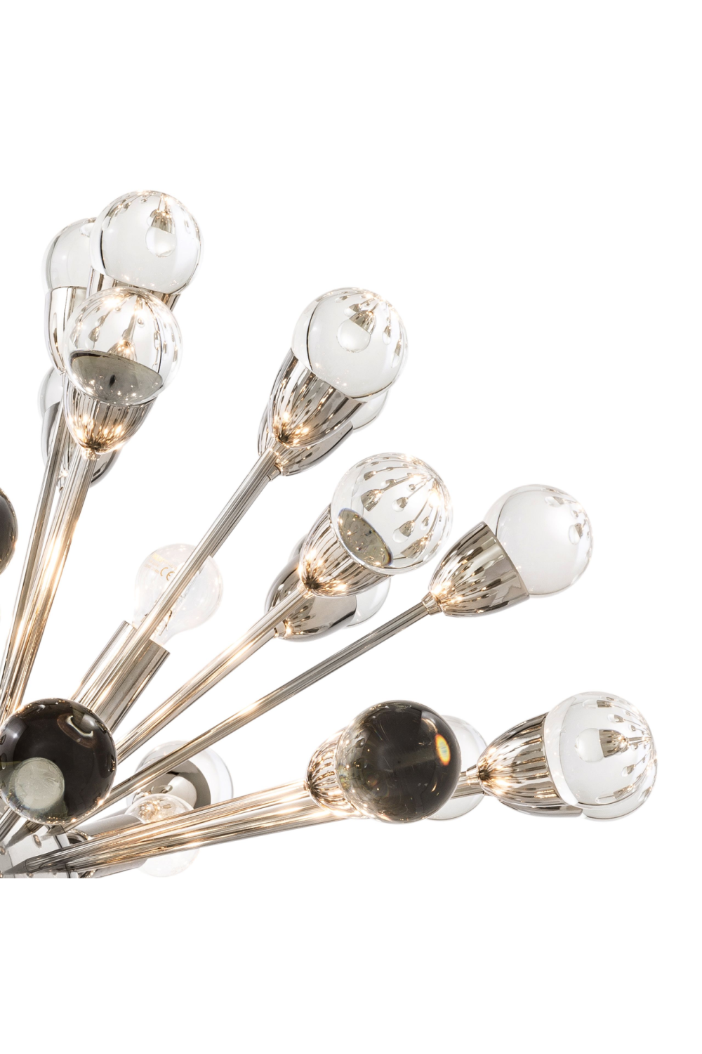 Clear Glass Sputnik Chandelier Anto | Eichholtz Miami