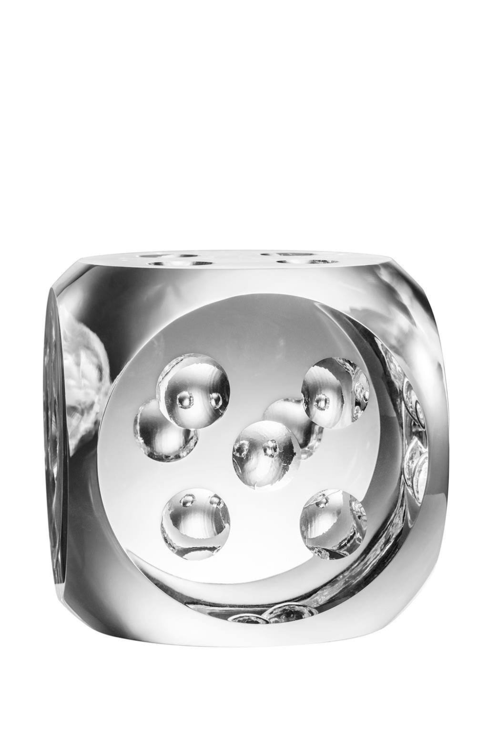 Crystal Glass Dice (2) Tradizone | Eichholtz Miami