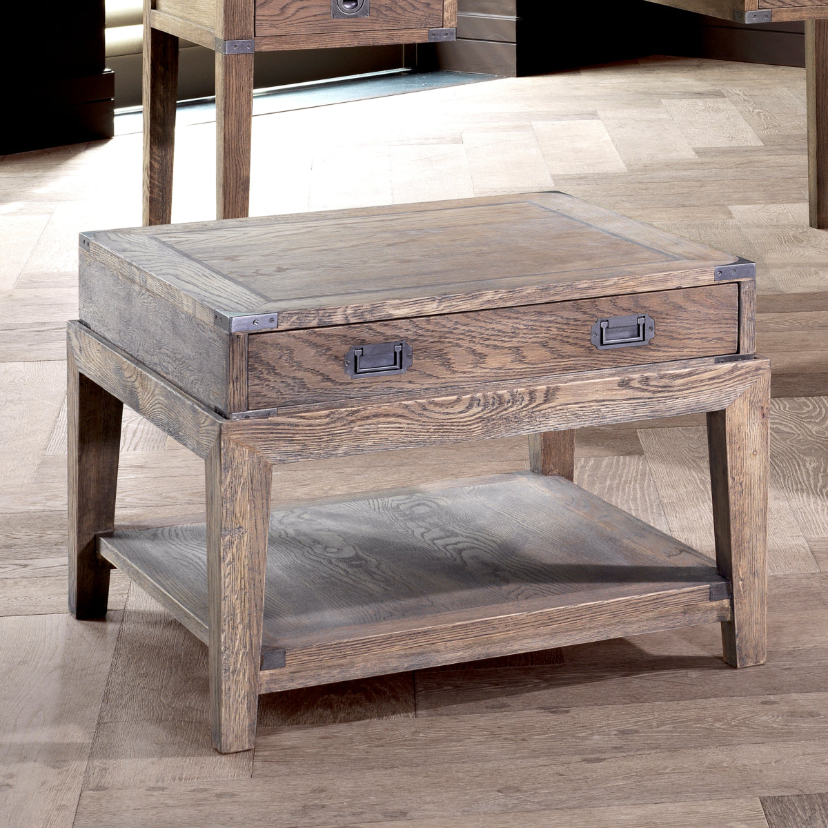 Wooden Side Table Military | Eichholtz Miami