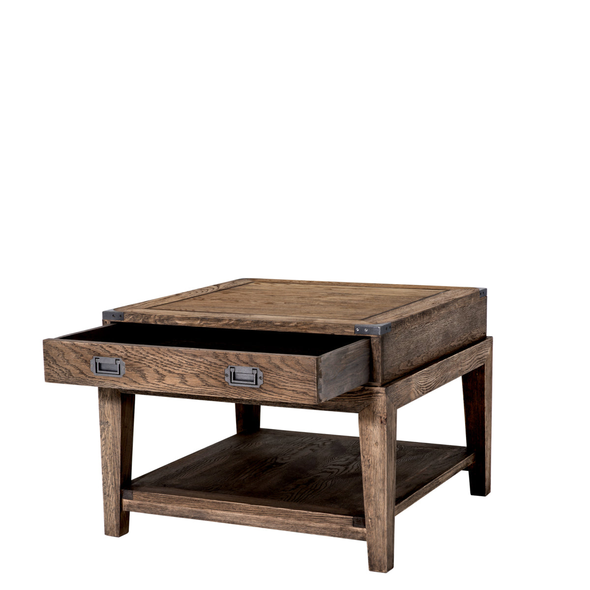 Wooden Side Table Military | Eichholtz Miami