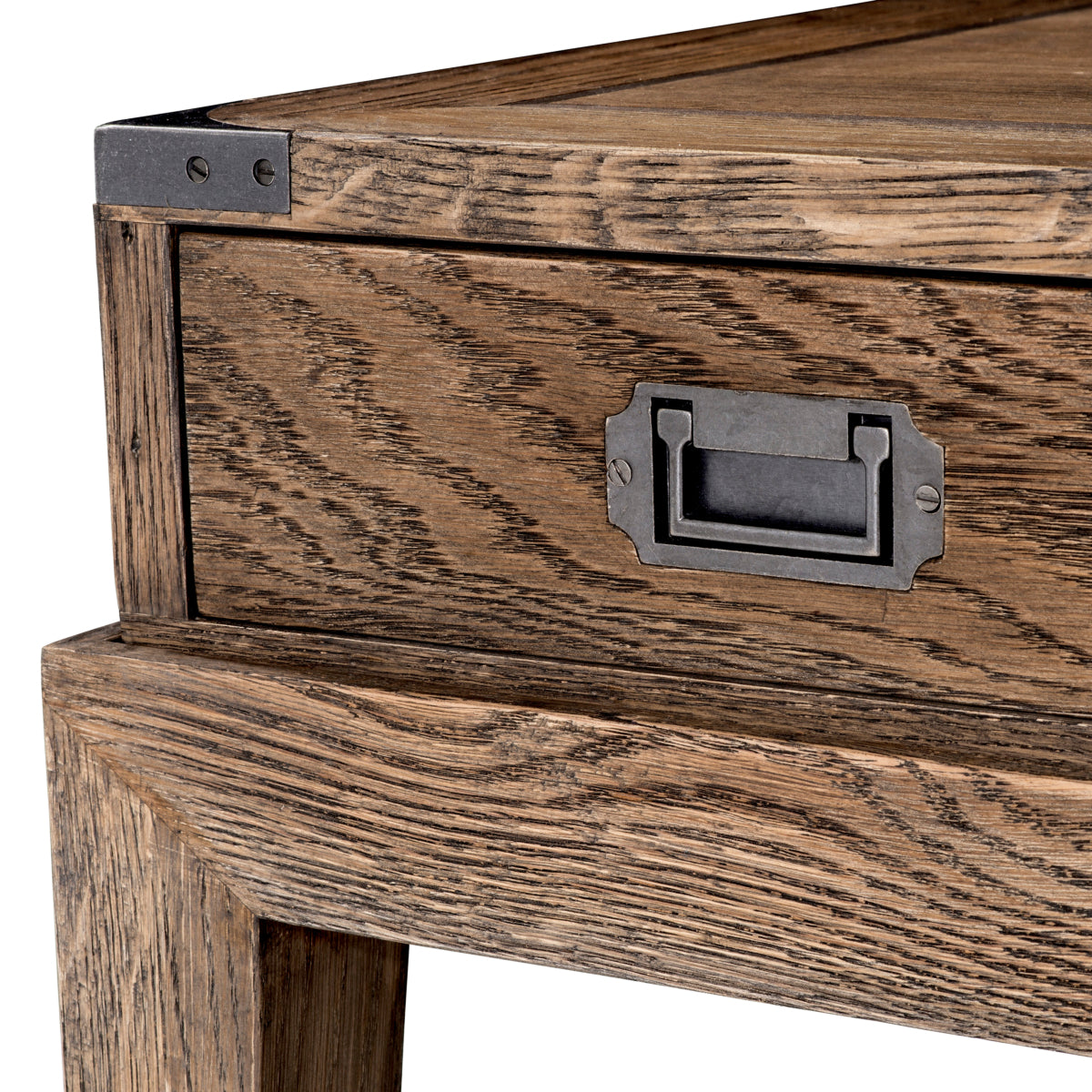 Wooden Side Table Military | Eichholtz Miami