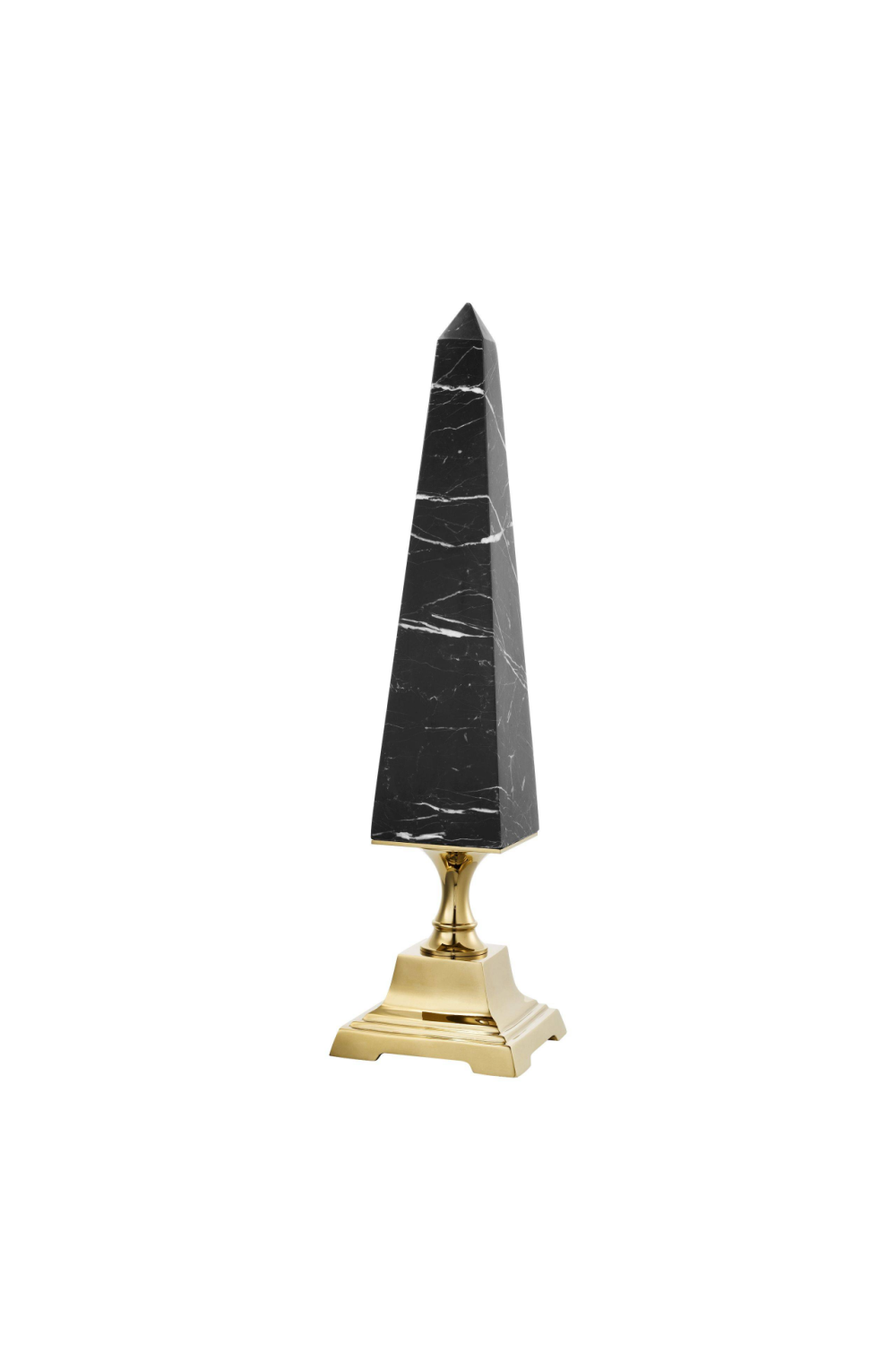 Black Marble Obelisk - L Layford | Eichholtz Miami