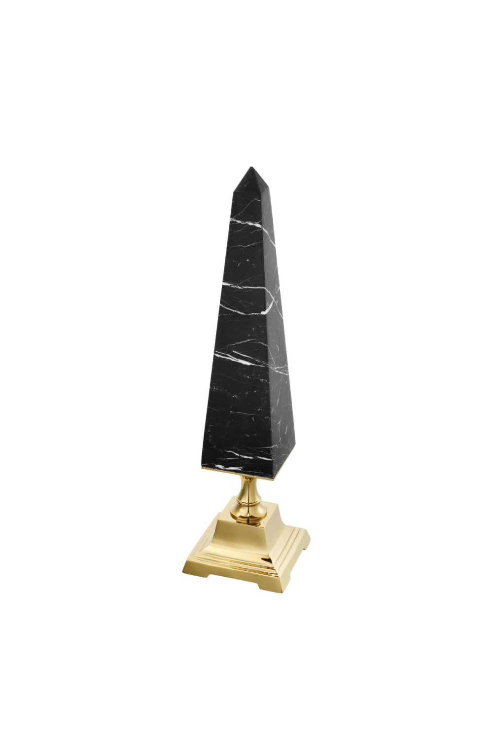 Black Marble Obelisk - L Layford | Eichholtz Miami
