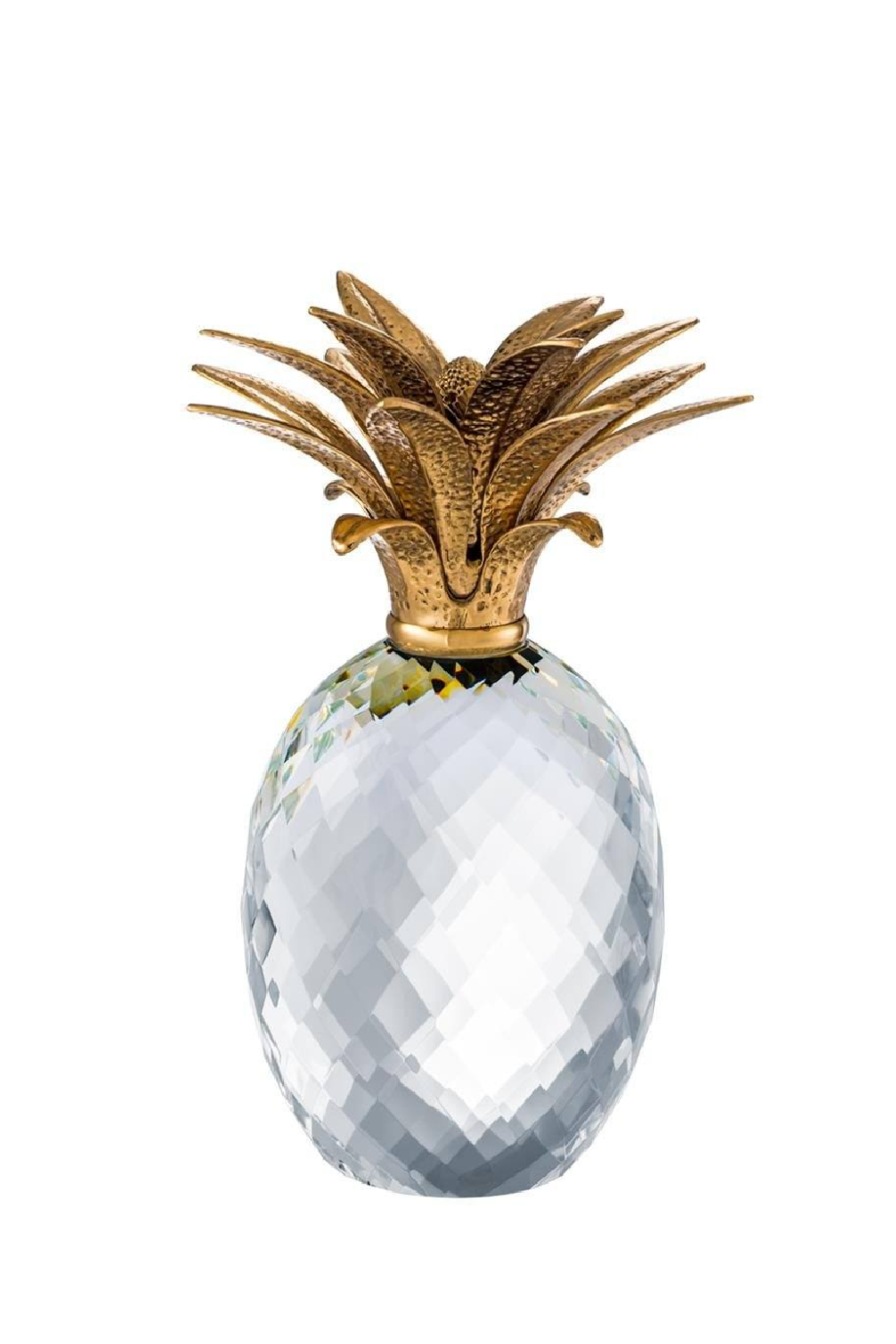 Brass Crystal Glass Pineapple | Eichholtz Miami