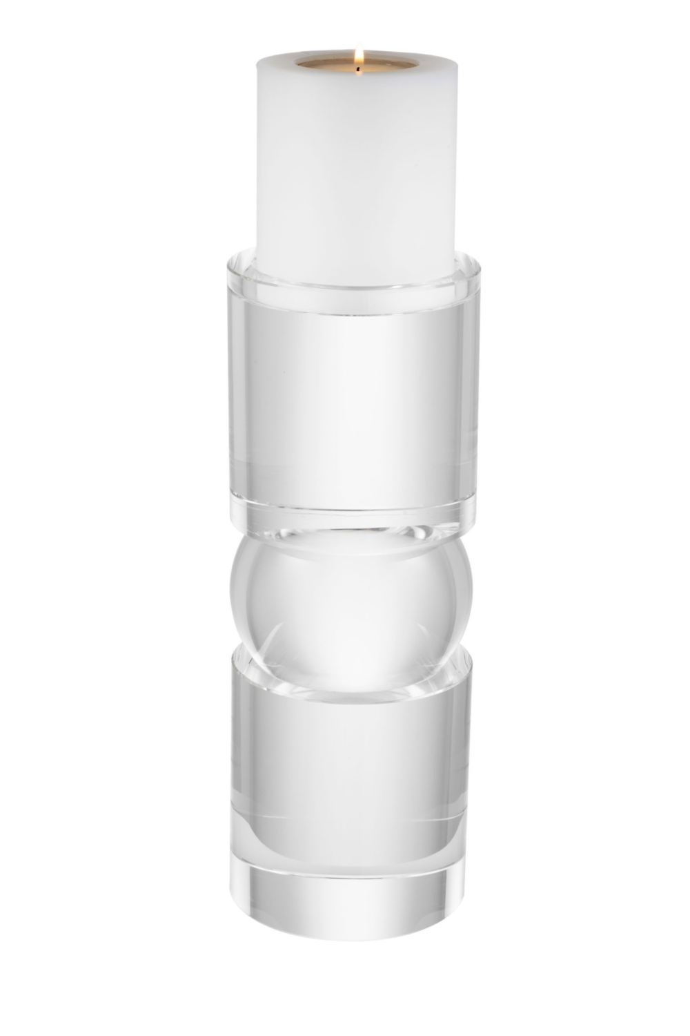 Crystal Candle Holder L Earls Court | Eichholtz Miami