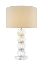 Frosted Glass Base Table Lamp Whealon | Eichholtz Miami