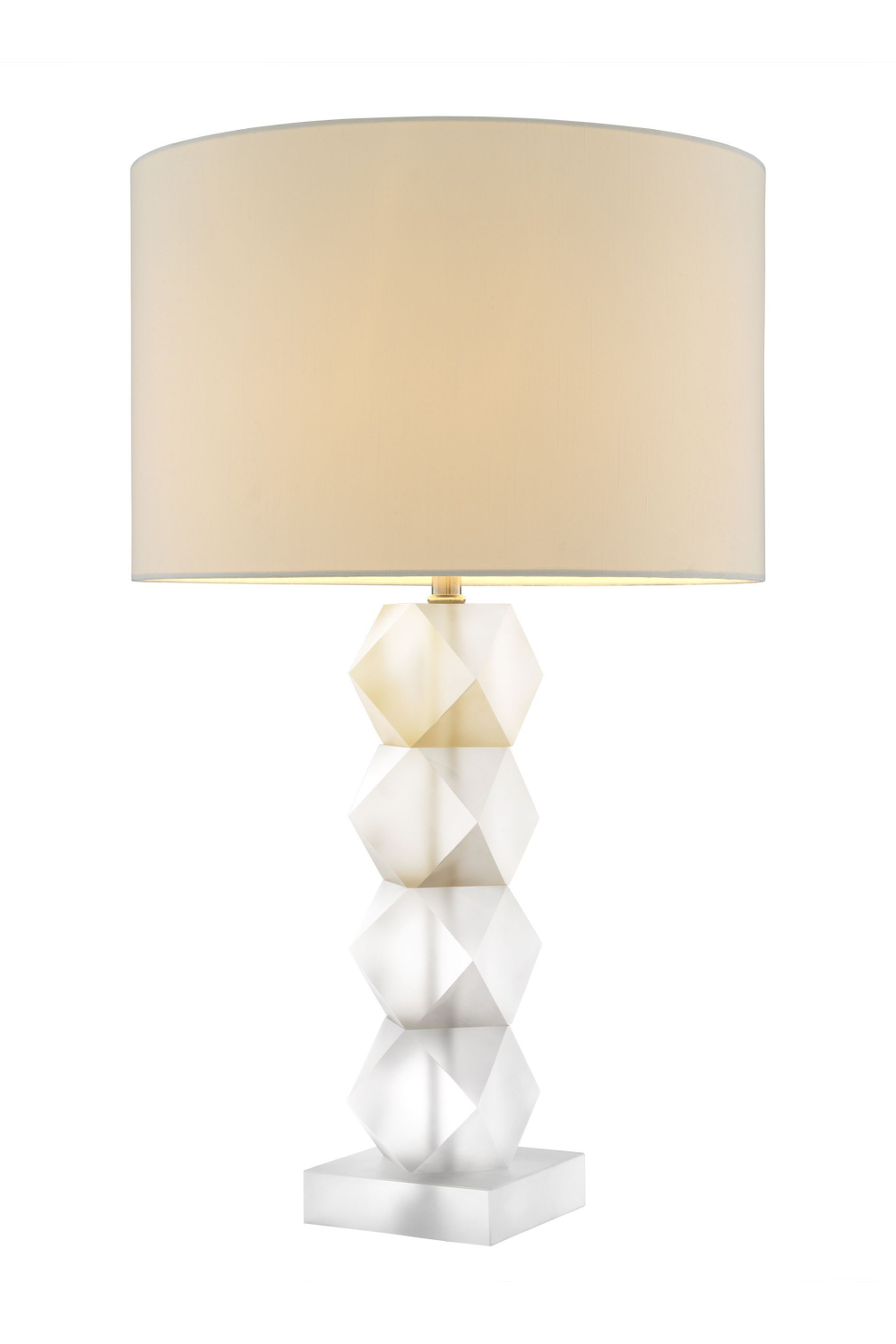 Frosted Glass Base Table Lamp Whealon | Eichholtz Miami