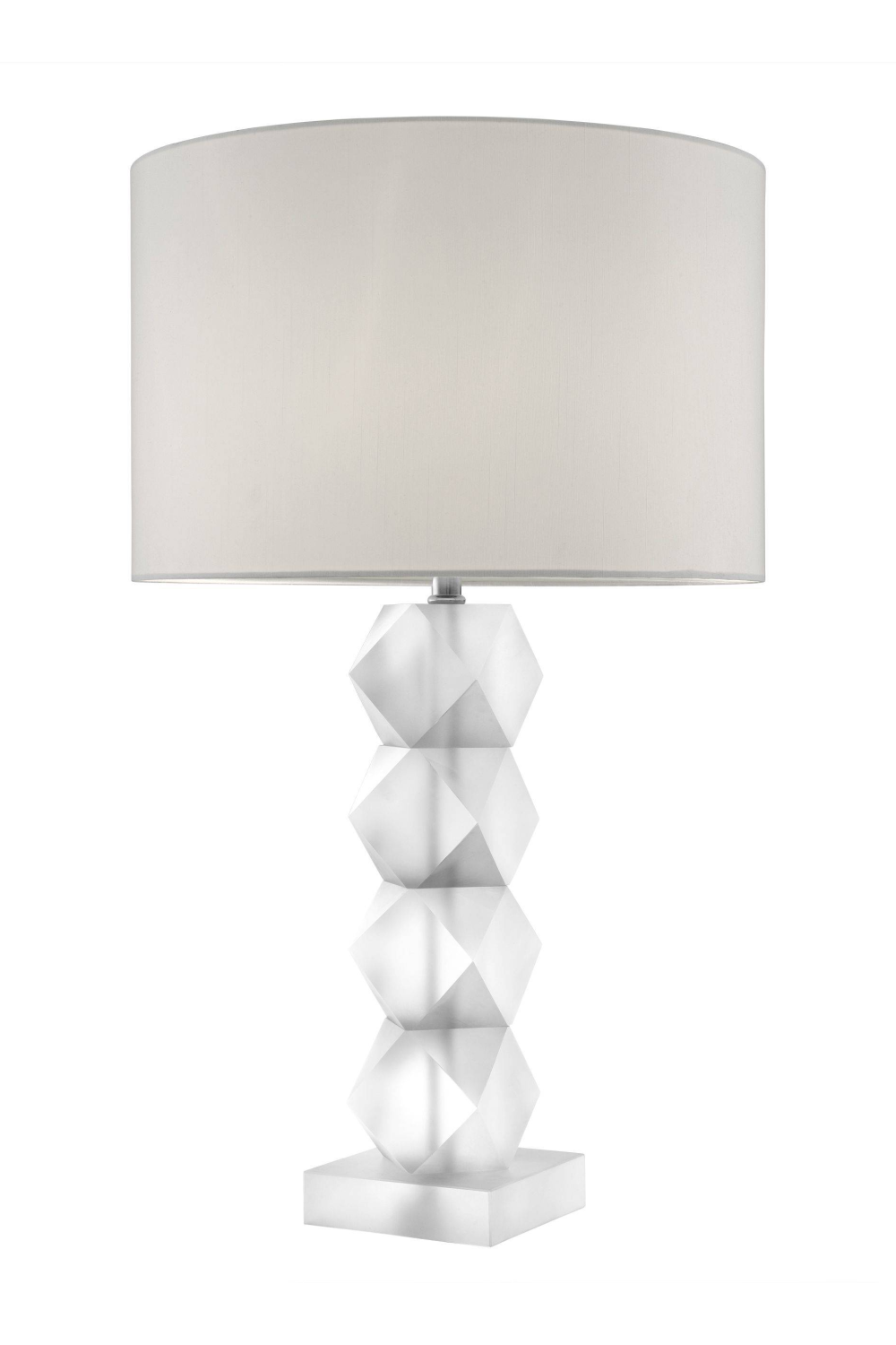 Frosted Glass Base Table Lamp Whealon | Eichholtz Miami
