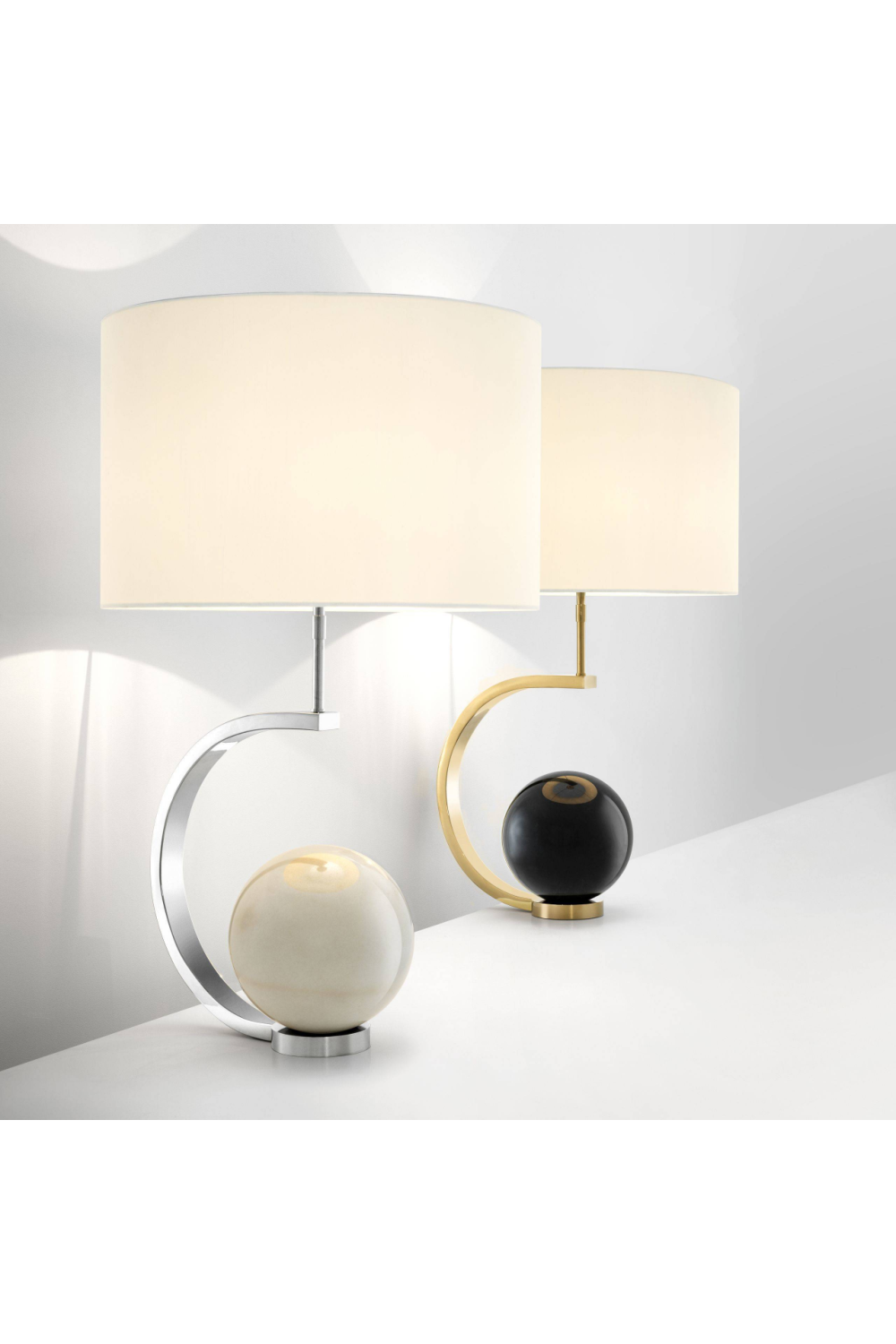 Marble Sphere Table Lamp Luigi | Eichholtz Miami