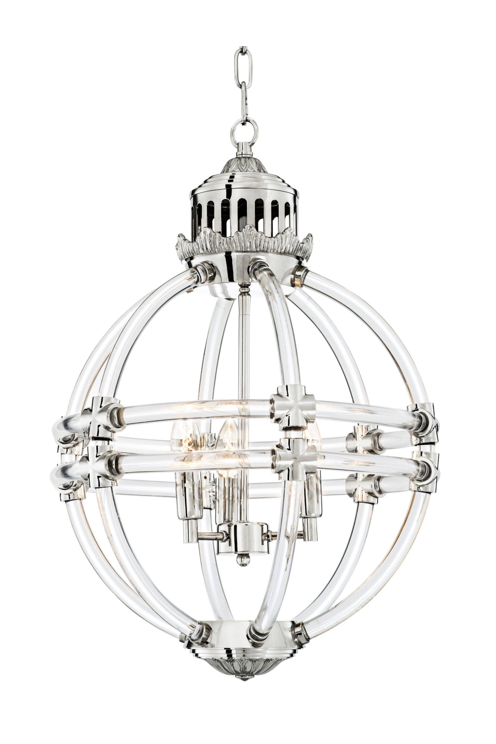 Clear Rods Chandelier Impero | Eichholtz Miami