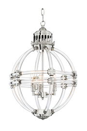 Clear Rods Chandelier Impero | Eichholtz Miami