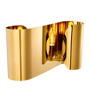 Gold Sculptural Wall Lamp Crawley | Eichholtz Miami