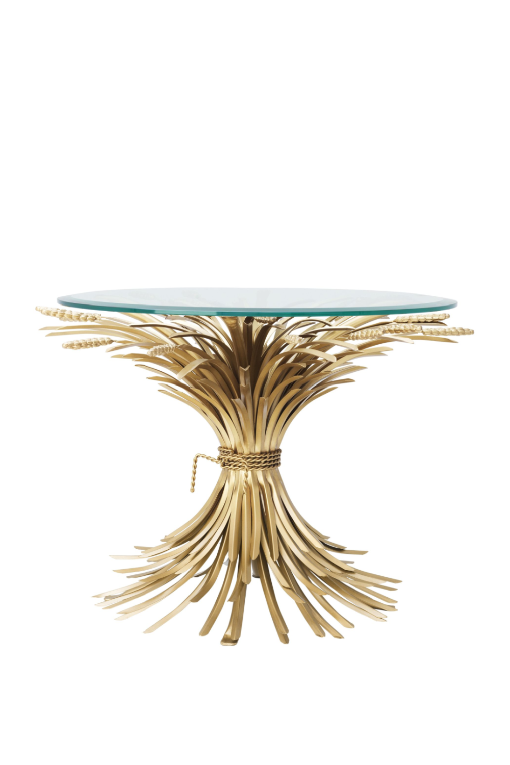 Sheaf Wheat Side Table Bonheur M | Eichholtz Miami