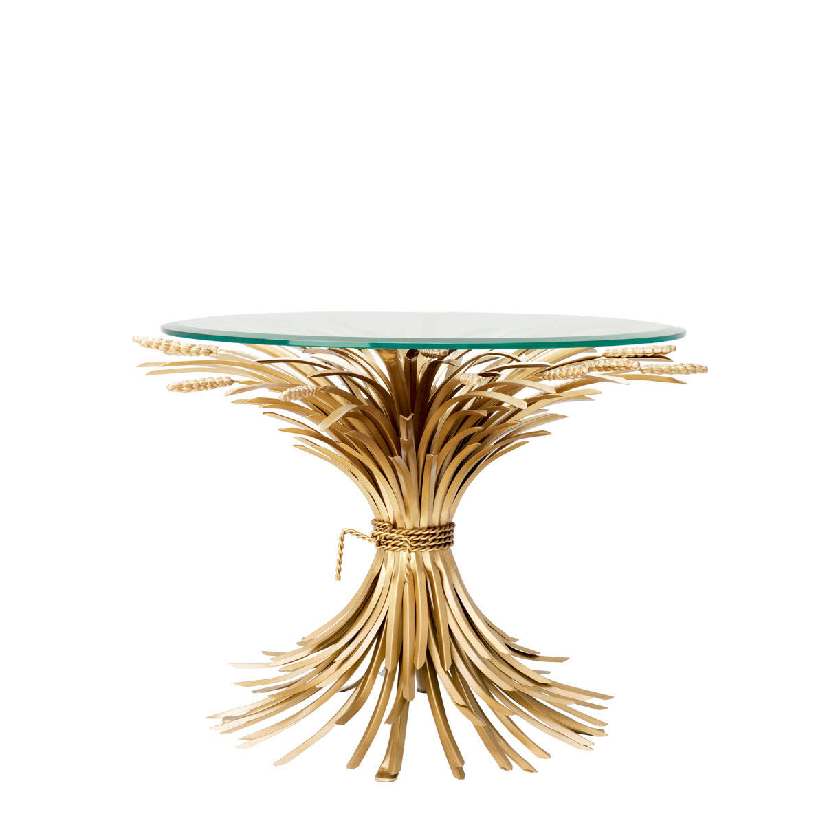 Sheaf Wheat Side Table Bonheur | Eichholtz Miami
