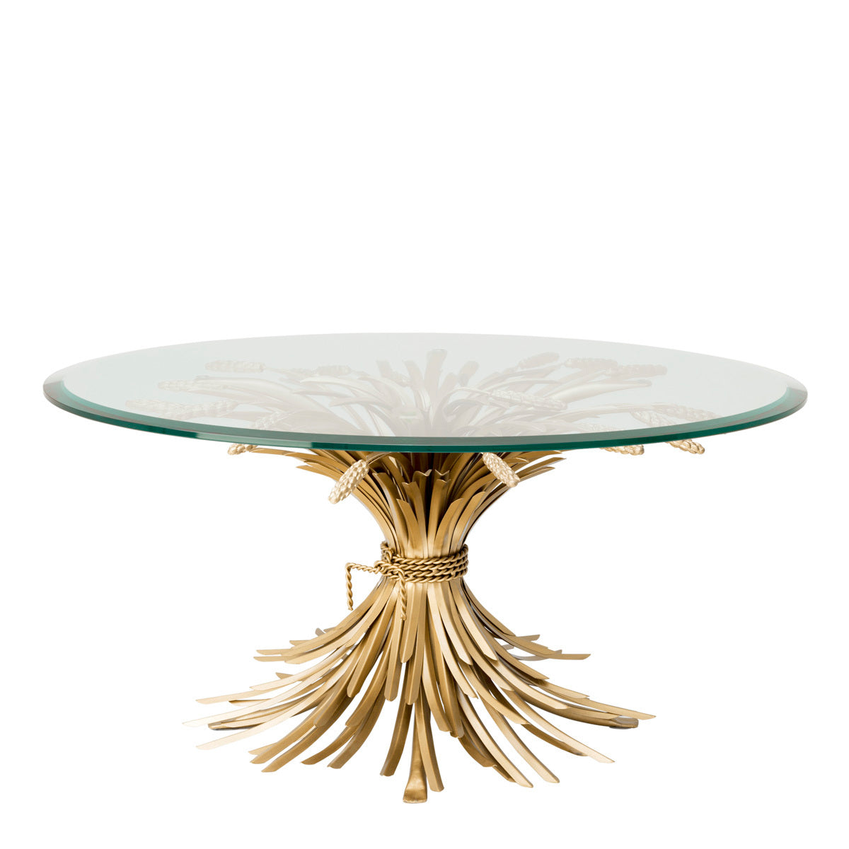 Sheaf Wheat Coffee Table Bonheur | Eichholtz Miami