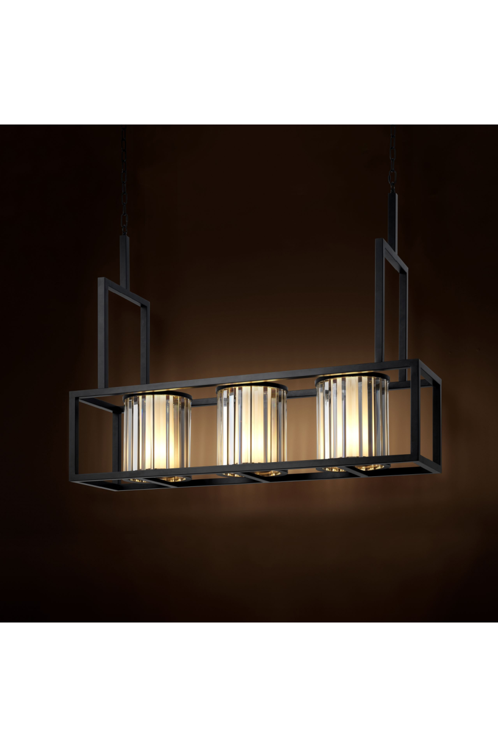 3 Light Linear Chandelier Carducci | Eichholtz Miami