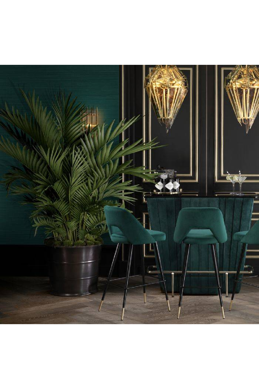 Outdoor Metal Planter Hortus | Eichholtz Miami