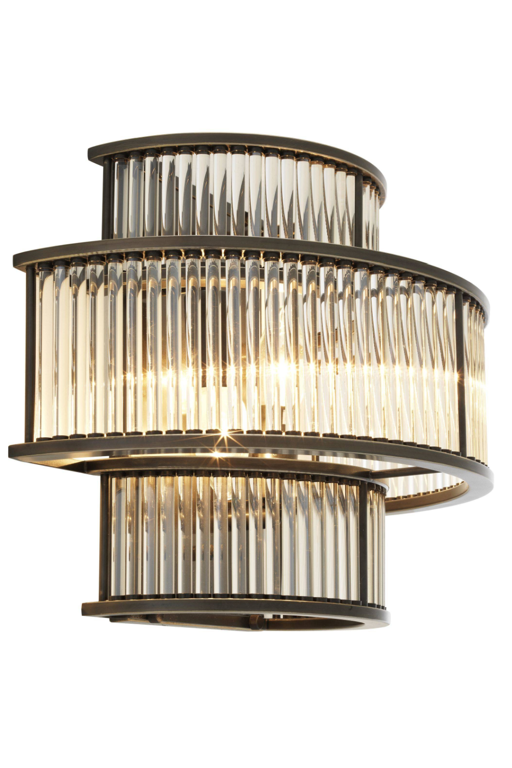 Layered Glass Wall Sconce Mancini | Eichholtz Miami