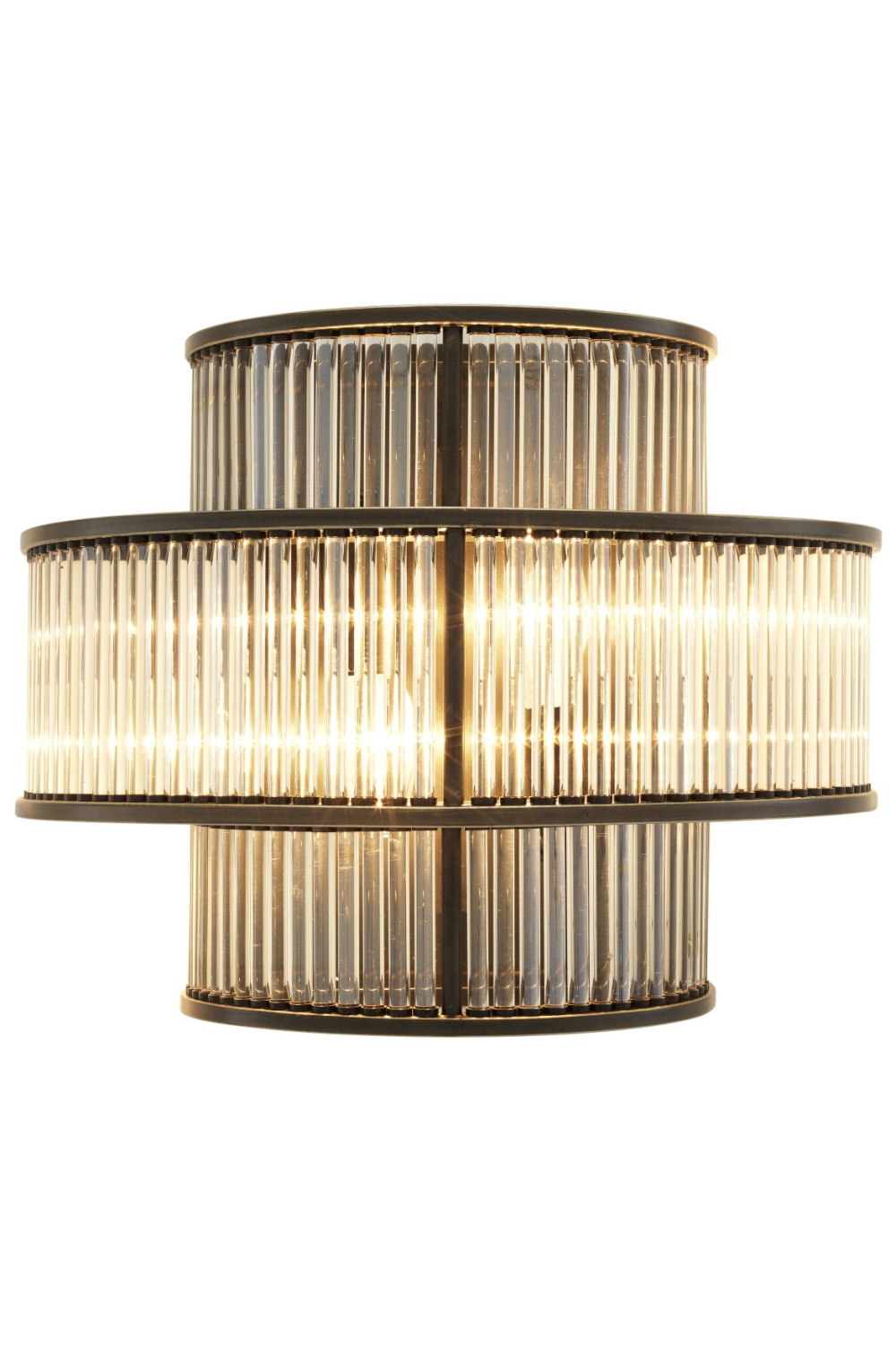 Layered Glass Wall Sconce Mancini | Eichholtz Miami