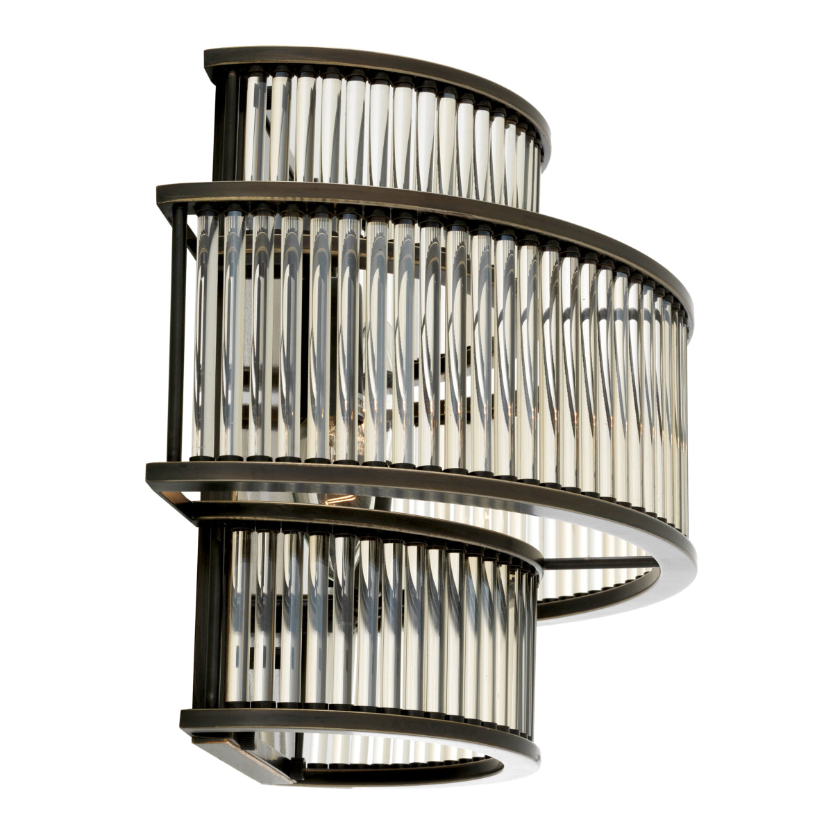 Layered Glass Wall Sconce Mancini | Eichholtz Miami