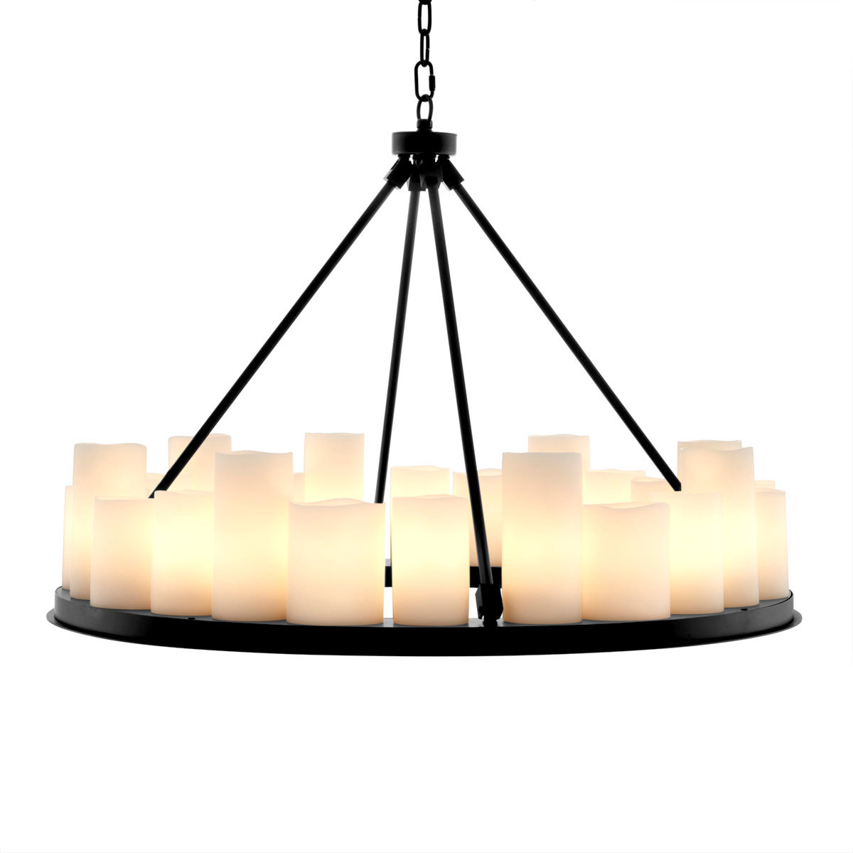 Black Candle Chandelier Commodore | Eichholtz Miami