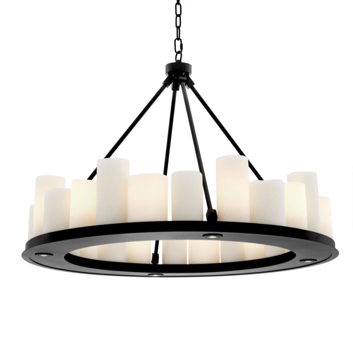 Black Candle Chandelier Commodore | Eichholtz Miami