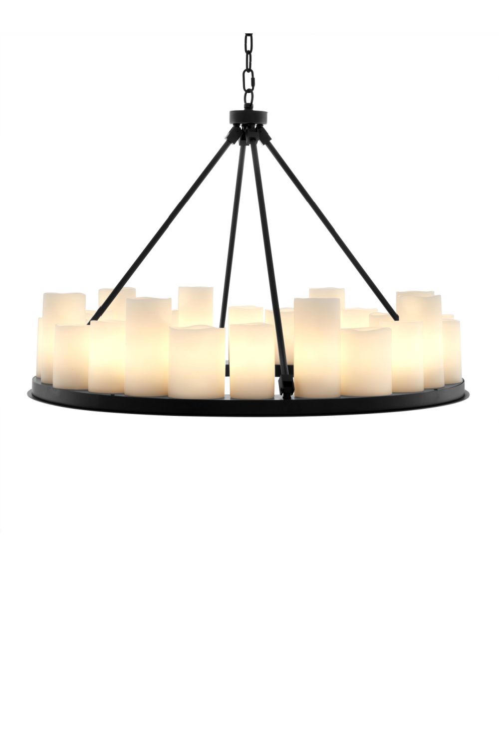 Black Candle Chandelier Commodore | Eichholtz Miami