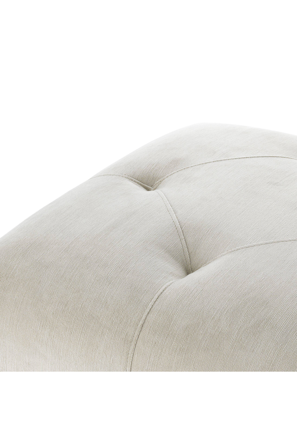 Pebble Grey Upholstered Stool Cesare | Eichholtz Miami
