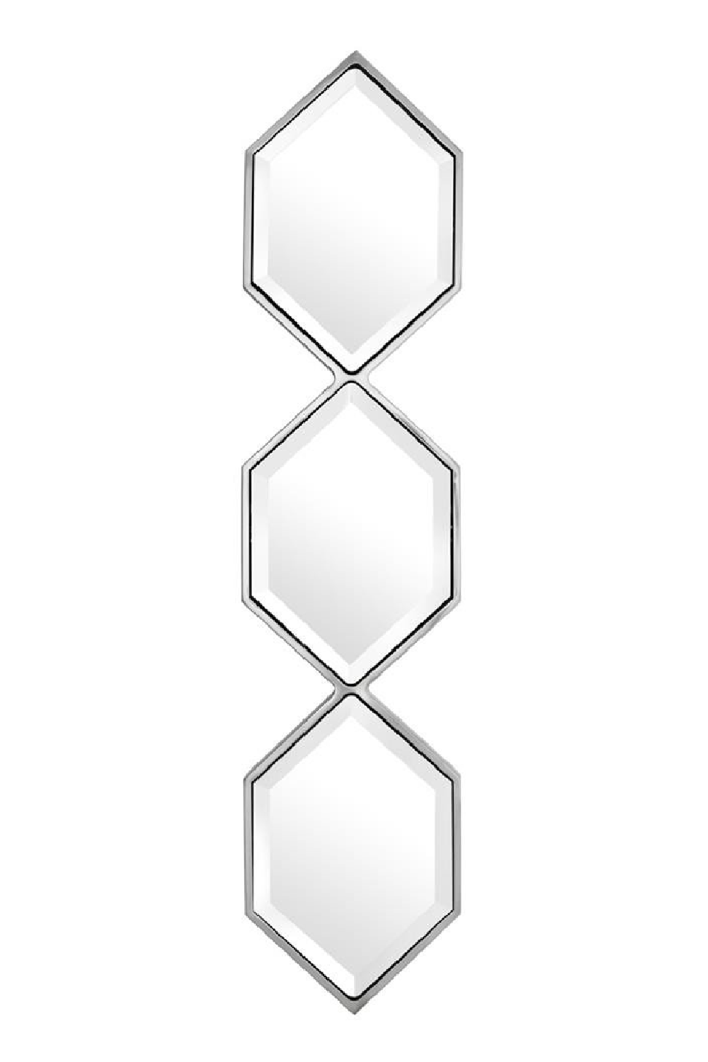 Hexagonal Beveled Mirror Glass Saronno | Eichholtz Miami