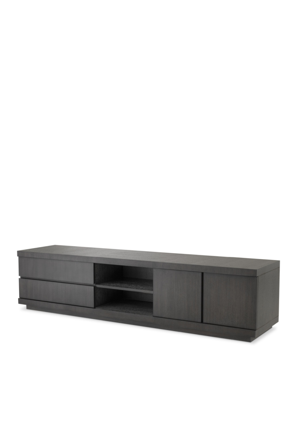 Charcoal Oak TV Cabinet Crosby | Eichholtz Miami