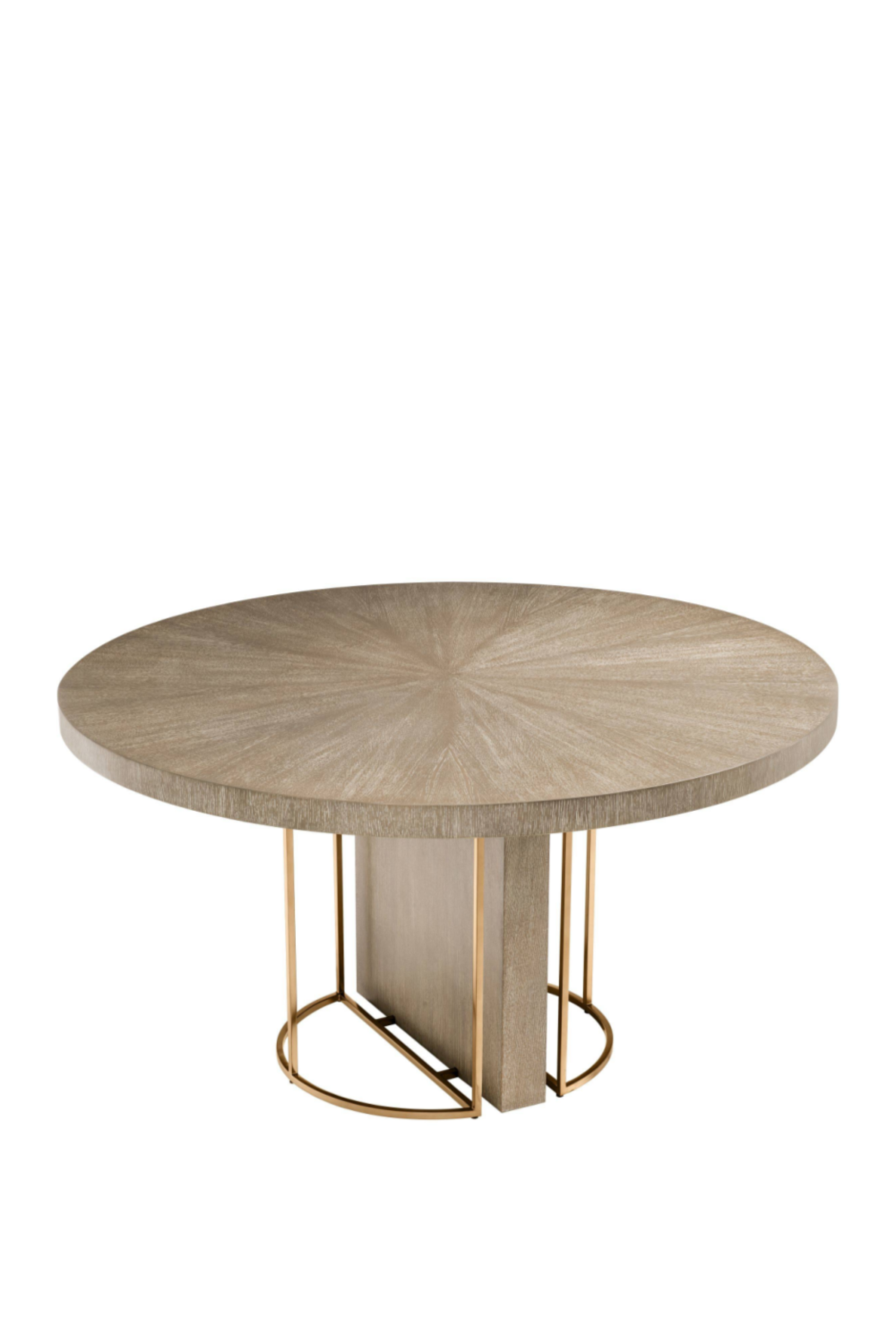 Washed Oak Veneer Dining Table Remington | Eichholtz Miami
