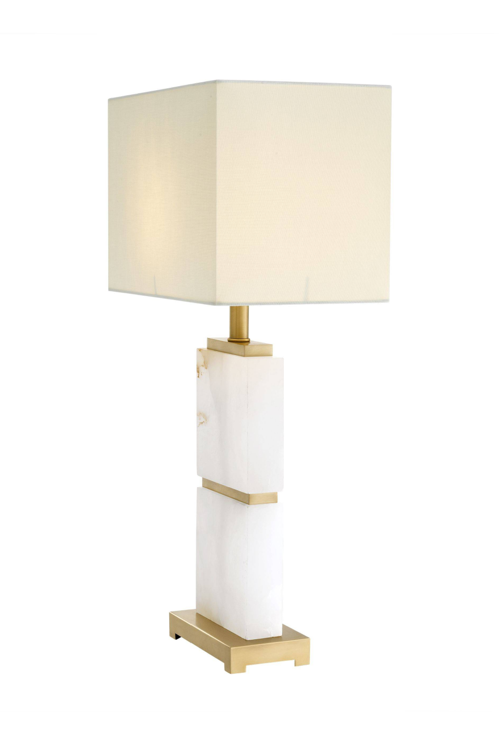 Alabaster White Table Lamp Robbins | Eichholtz Miami
